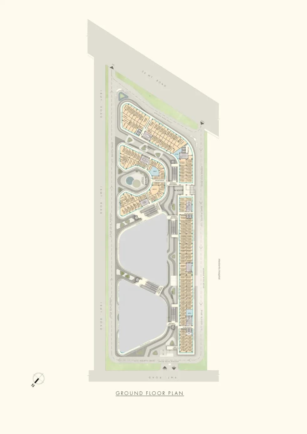 Migsun Lucknow Central Ground Floor floor plan